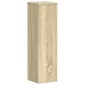 vidaXL Βάσεις Φυτών 2 Τεμ. Sonoma Δρυς 17x17x60 εκ. Επεξεργασμένο Ξύλο