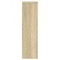 vidaXL Βάσεις Φυτών 2 Τεμ. Sonoma Δρυς 17x17x60 εκ. Επεξεργασμένο Ξύλο