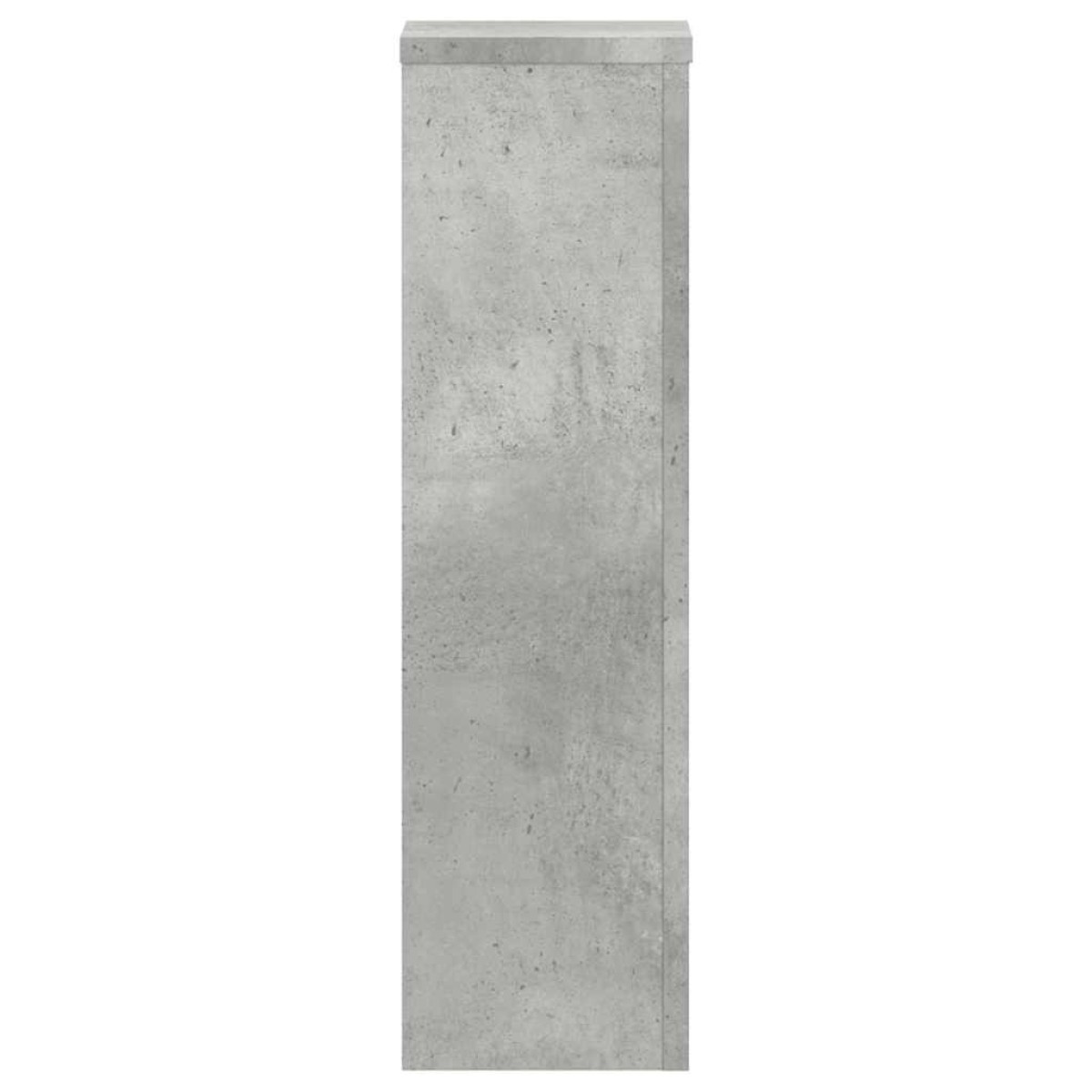 vidaXL Βάσεις Φυτών 2 τεμ. Γκρι Σκυρ. 17x17x60 εκ. Επεξεργασμένο Ξύλο