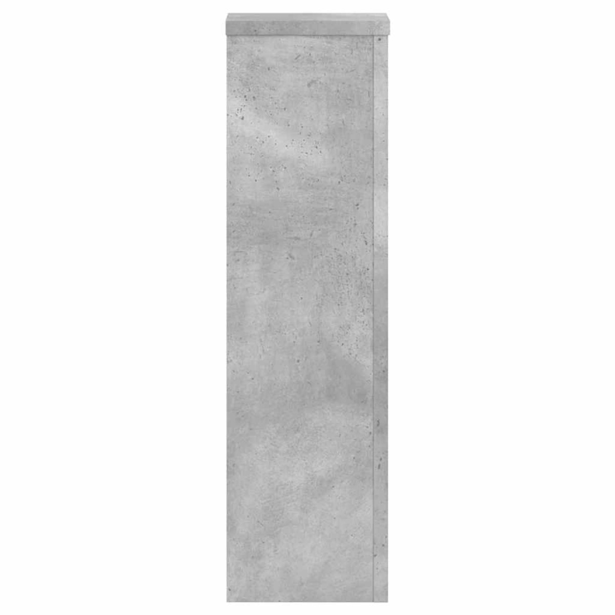 vidaXL Βάσεις Φυτών 2 τεμ. Γκρι Σκυρ. 17x17x60 εκ. Επεξεργασμένο Ξύλο