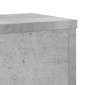vidaXL Βάσεις Φυτών 2 τεμ. Γκρι Σκυρ. 17x17x60 εκ. Επεξεργασμένο Ξύλο