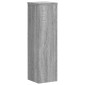 vidaXL Βάσεις Φυτών 2 Τεμ. Γκρι Sonoma 17x17x60 εκ. Επεξεργασμένο Ξύλο