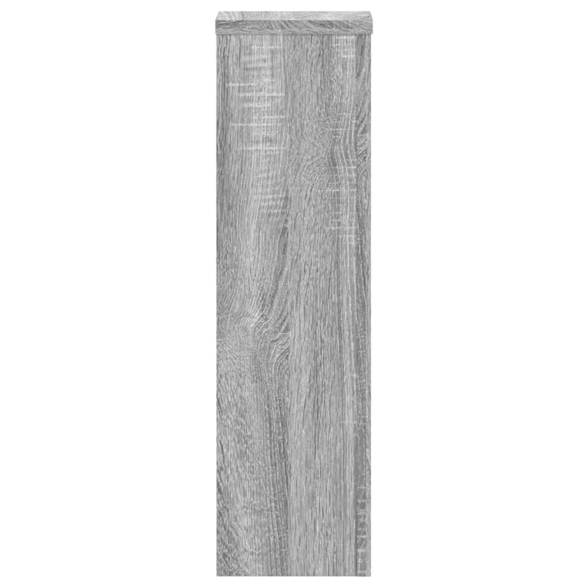 vidaXL Βάσεις Φυτών 2 Τεμ. Γκρι Sonoma 17x17x60 εκ. Επεξεργασμένο Ξύλο