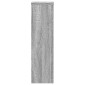vidaXL Βάσεις Φυτών 2 Τεμ. Γκρι Sonoma 17x17x60 εκ. Επεξεργασμένο Ξύλο