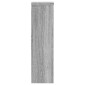 vidaXL Βάσεις Φυτών 2 Τεμ. Γκρι Sonoma 17x17x60 εκ. Επεξεργασμένο Ξύλο