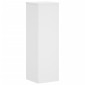 vidaXL Βάσεις Φυτών 2 τεμ. Λευκές 25x25x80 εκ. από Επεξεργασμένο Ξύλο