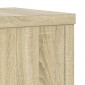 vidaXL Βάσεις Φυτών 2 Τεμ. Sonoma Δρυς 25x25x80 εκ. Επεξεργασμένο Ξύλο