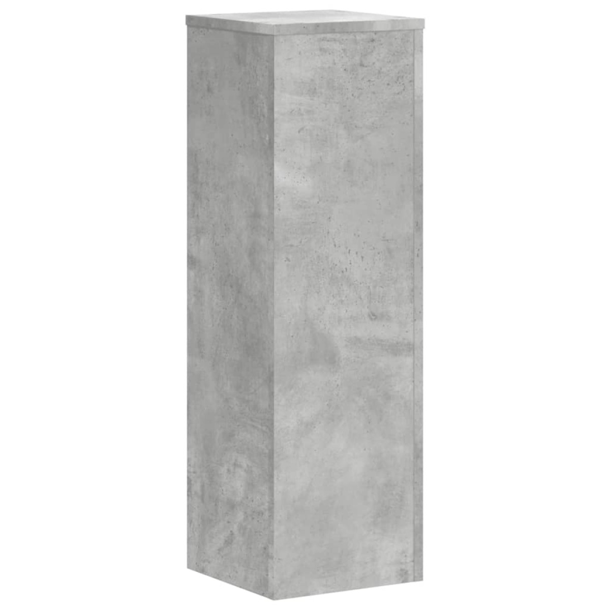 vidaXL Βάσεις Φυτών 2 τεμ. Γκρι Σκυρ. 25x25x80 εκ. Επεξεργασμένο Ξύλο