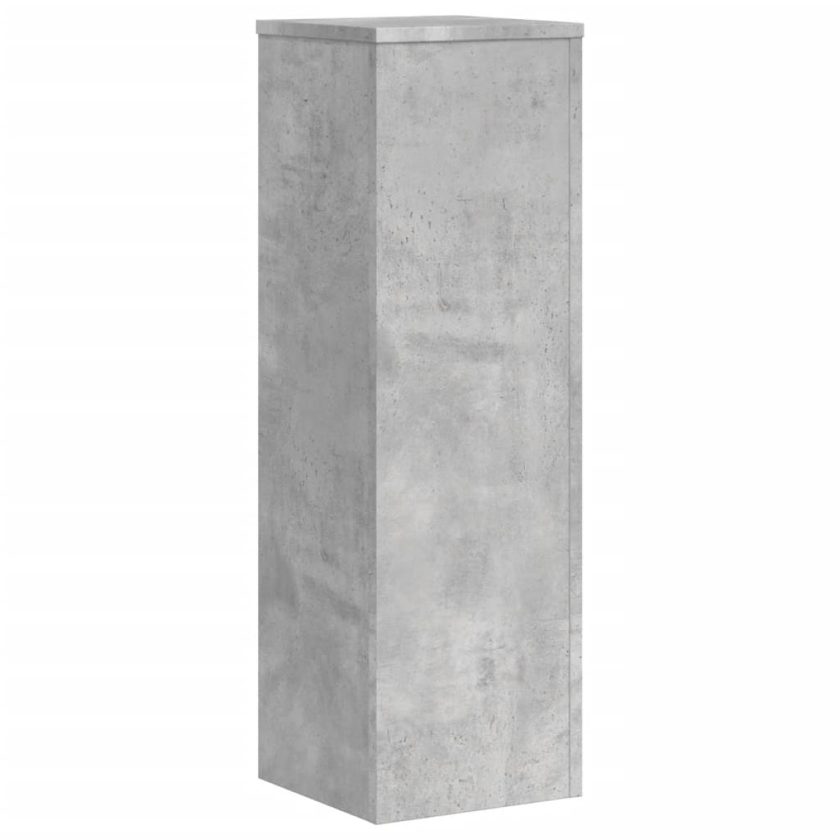 vidaXL Βάσεις Φυτών 2 τεμ. Γκρι Σκυρ. 25x25x80 εκ. Επεξεργασμένο Ξύλο