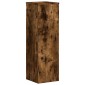vidaXL Βάσεις Φυτών 2Τεμ. Καπνιστή Δρυς 25x25x80εκ. Επεξεργασμένο Ξύλο