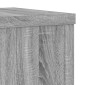 vidaXL Βάσεις Φυτών 2 Τεμ. Γκρι Sonoma 25x25x80 εκ. Επεξεργασμένο Ξύλο