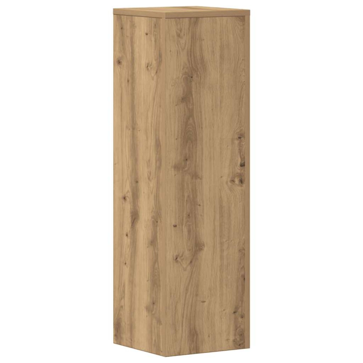 vidaXL Βάσεις Φυτών 2 τεμ. Αρτισιανή Δρυς 25x25x80 εκ. Επεξ. Ξύλο