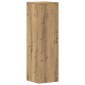vidaXL Βάσεις Φυτών 2 τεμ. Αρτισιανή Δρυς 25x25x80 εκ. Επεξ. Ξύλο