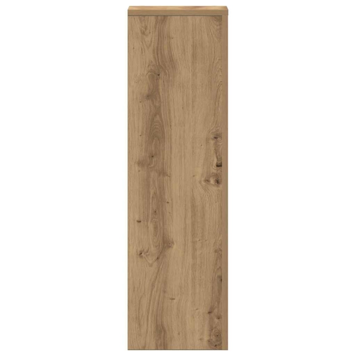 vidaXL Βάσεις Φυτών 2 τεμ. Αρτισιανή Δρυς 25x25x80 εκ. Επεξ. Ξύλο