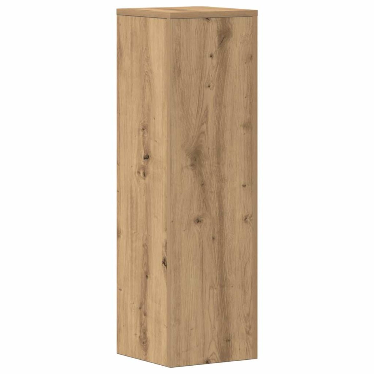 vidaXL Βάσεις Φυτών 2 τεμ. Αρτισιανή Δρυς 25x25x80 εκ. Επεξ. Ξύλο