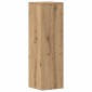 vidaXL Βάσεις Φυτών 2 τεμ. Αρτισιανή Δρυς 25x25x80 εκ. Επεξ. Ξύλο