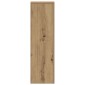 vidaXL Βάσεις Φυτών 2 τεμ. Αρτισιανή Δρυς 25x25x80 εκ. Επεξ. Ξύλο
