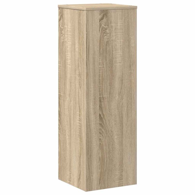 vidaXL Βάσεις Φυτών Sonoma Δρυς 33x33x100εκ. Επεξεργασμένο Ξύλο