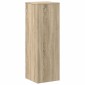 vidaXL Βάσεις Φυτών Sonoma Δρυς 33x33x100εκ. Επεξεργασμένο Ξύλο
