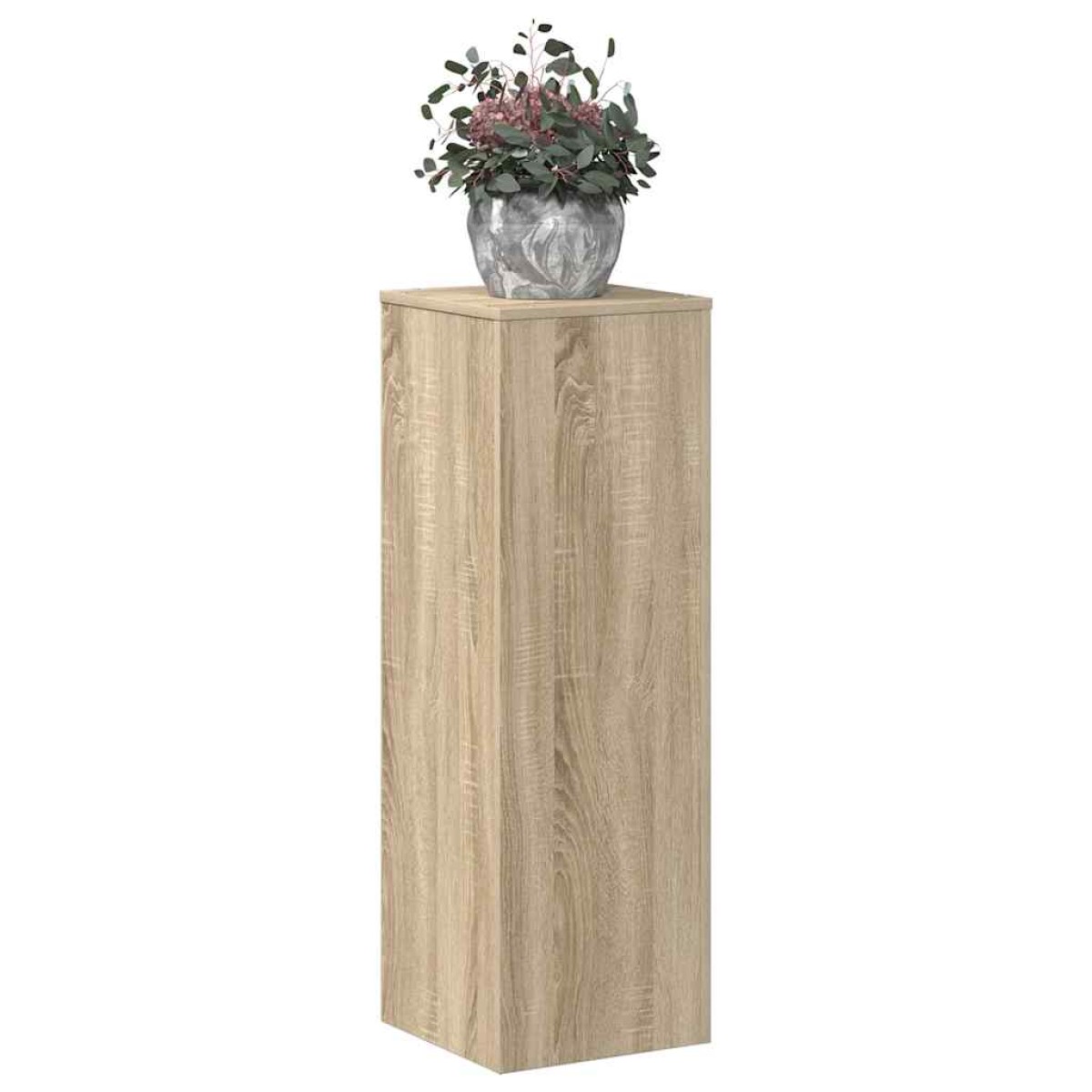 vidaXL Βάσεις Φυτών Sonoma Δρυς 33x33x100εκ. Επεξεργασμένο Ξύλο