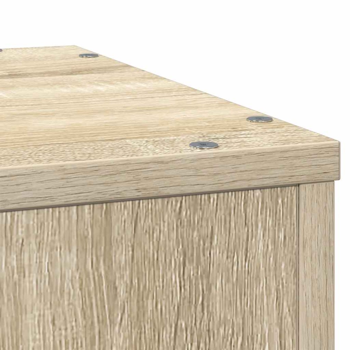 vidaXL Βάσεις Φυτών Sonoma Δρυς 33x33x100εκ. Επεξεργασμένο Ξύλο