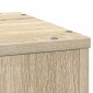vidaXL Βάσεις Φυτών Sonoma Δρυς 33x33x100εκ. Επεξεργασμένο Ξύλο