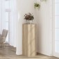 vidaXL Βάσεις Φυτών Sonoma Δρυς 33x33x100εκ. Επεξεργασμένο Ξύλο