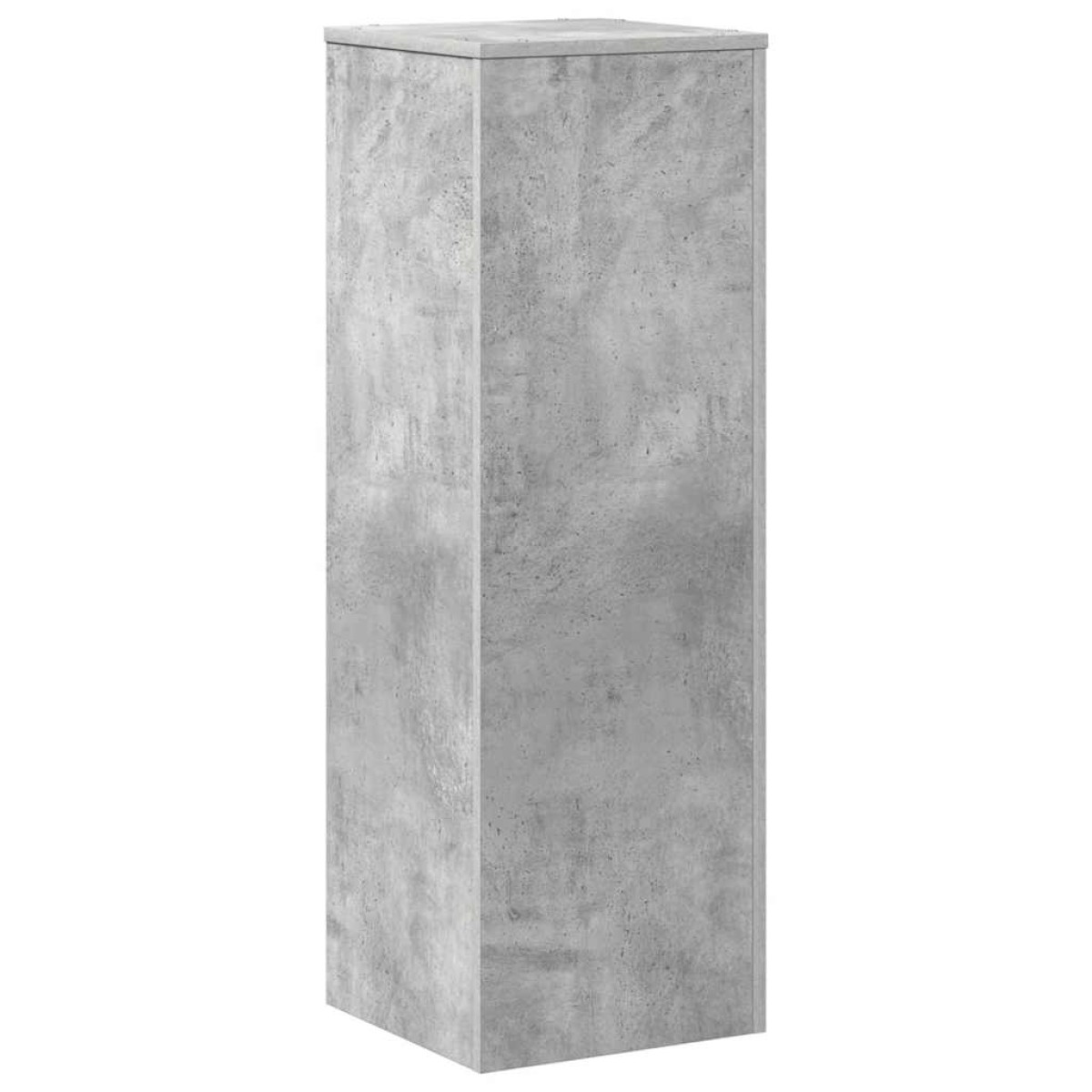 vidaXL Βάσεις Φυτών Γκρι Σκυρ. 33x33x100 εκ. Επεξεργασμένο Ξύλο
