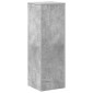 vidaXL Βάσεις Φυτών Γκρι Σκυρ. 33x33x100 εκ. Επεξεργασμένο Ξύλο