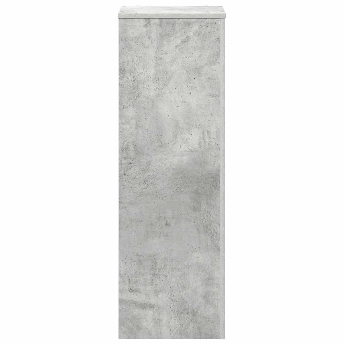 vidaXL Βάσεις Φυτών Γκρι Σκυρ. 33x33x100 εκ. Επεξεργασμένο Ξύλο