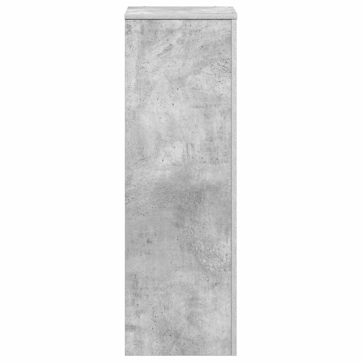 vidaXL Βάσεις Φυτών Γκρι Σκυρ. 33x33x100 εκ. Επεξεργασμένο Ξύλο