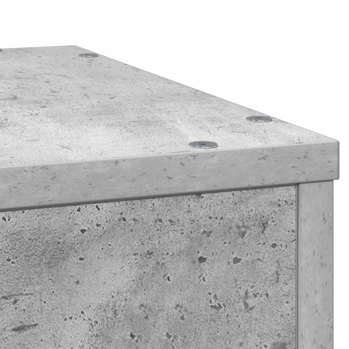 vidaXL Βάσεις Φυτών Γκρι Σκυρ. 33x33x100 εκ. Επεξεργασμένο Ξύλο