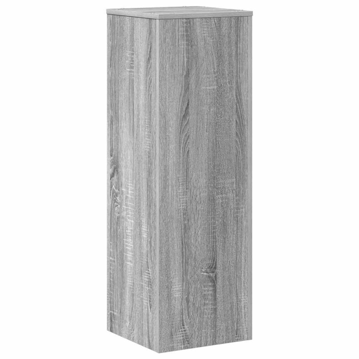 vidaXL Βάσεις Φυτών Γκρι Sonoma 33x33x100εκ. Επεξεργασμένο Ξύλο