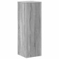 vidaXL Βάσεις Φυτών Γκρι Sonoma 33x33x100εκ. Επεξεργασμένο Ξύλο