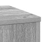 vidaXL Βάσεις Φυτών Γκρι Sonoma 33x33x100εκ. Επεξεργασμένο Ξύλο