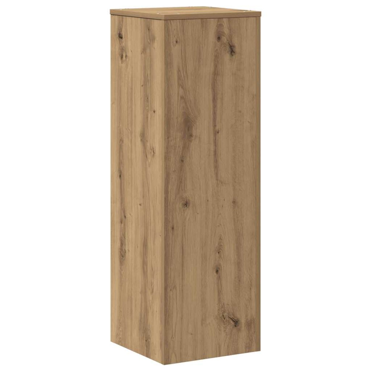 vidaXL Βάσεις Φυτών Αρτισιανή Δρυς 33x33x100 εκ. Επεξ. Ξύλο