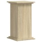 vidaXL Βάσεις Φυτών Sonoma Δρυς 33x33x60 εκ. Επεξεργασμένο Ξύλο