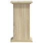 vidaXL Βάσεις Φυτών Sonoma Δρυς 33x33x60 εκ. Επεξεργασμένο Ξύλο