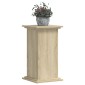 vidaXL Βάσεις Φυτών Sonoma Δρυς 33x33x60 εκ. Επεξεργασμένο Ξύλο