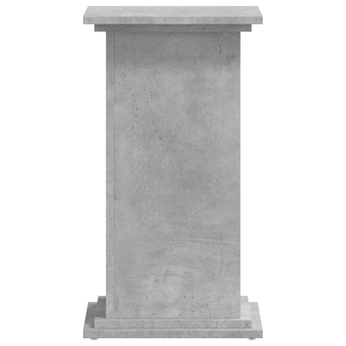 vidaXL Βάσεις Φυτών Γκρι Σκυρ. 33x33x60 εκ. Επεξεργασμένο Ξύλο