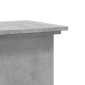 vidaXL Βάσεις Φυτών Γκρι Σκυρ. 33x33x60 εκ. Επεξεργασμένο Ξύλο
