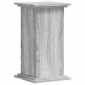 vidaXL Βάσεις Φυτών Γκρι Sonoma 33x33x60 εκ. Επεξεργασμένο Ξύλο