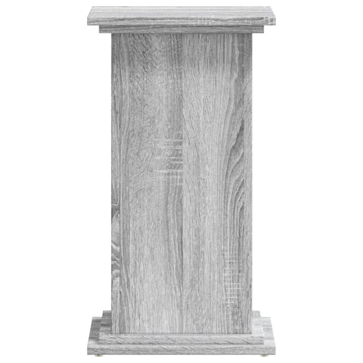 vidaXL Βάσεις Φυτών Γκρι Sonoma 33x33x60 εκ. Επεξεργασμένο Ξύλο