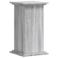 vidaXL Βάσεις Φυτών Γκρι Sonoma 33x33x60 εκ. Επεξεργασμένο Ξύλο