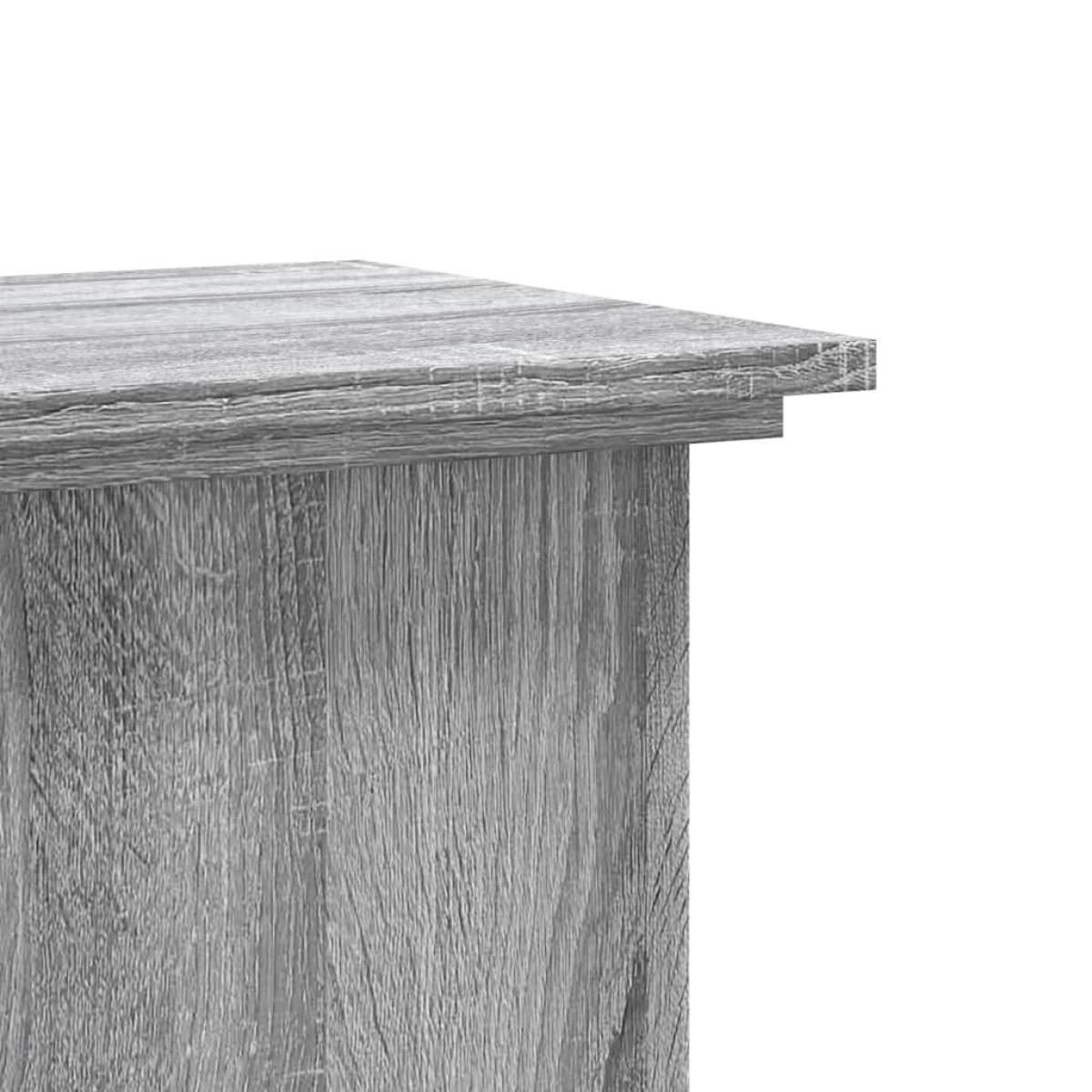 vidaXL Βάσεις Φυτών Γκρι Sonoma 33x33x60 εκ. Επεξεργασμένο Ξύλο
