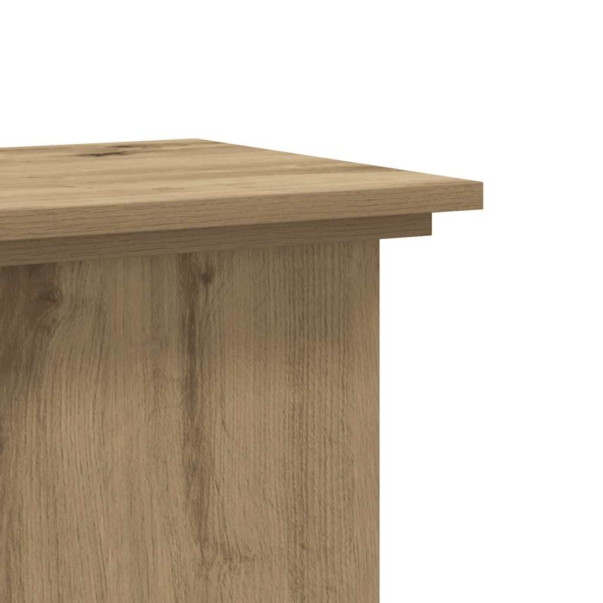 vidaXL Βάσεις Φυτών Αρτισιανή Δρυς 33x33x60 εκ. Επεξ. Ξύλο