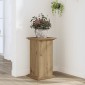 vidaXL Βάσεις Φυτών Αρτισιανή Δρυς 33x33x60 εκ. Επεξ. Ξύλο