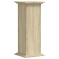 vidaXL Βάσεις Φυτών Sonoma Δρυς 33x33x80εκ. Επεξεργασμένο Ξύλο