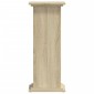 vidaXL Βάσεις Φυτών Sonoma Δρυς 33x33x80εκ. Επεξεργασμένο Ξύλο