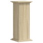 vidaXL Βάσεις Φυτών Sonoma Δρυς 33x33x80εκ. Επεξεργασμένο Ξύλο